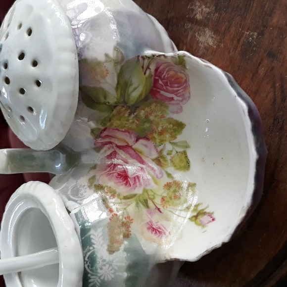 Lusterware trio jam sugar tea holder - Picture 8 of 8